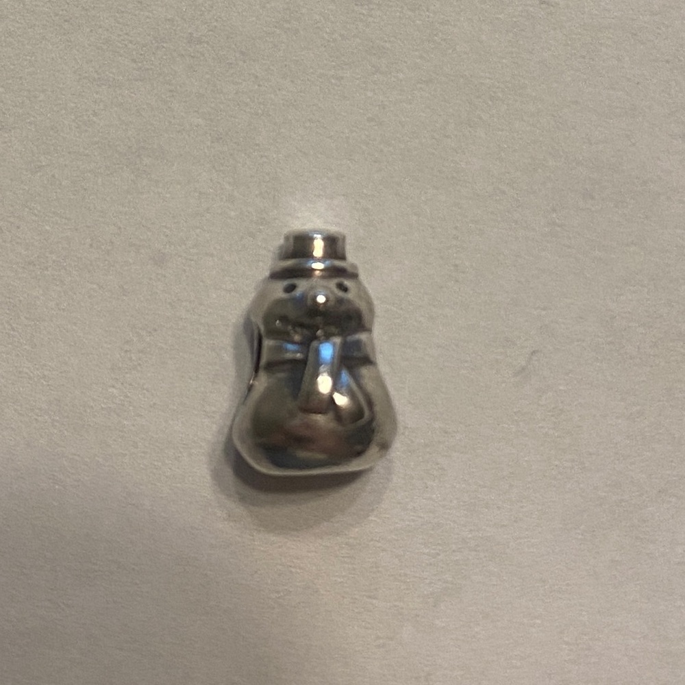 Pandora Sterling Silver Snowman Charm